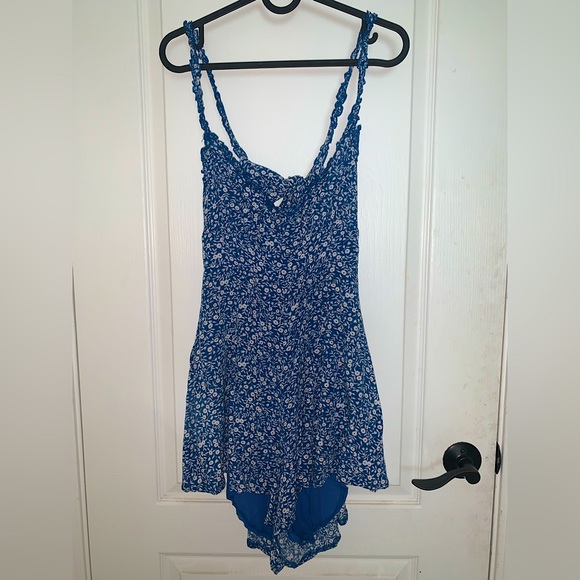 Princess Polly Thunderclouds Romper Blue - Size 12 - Picture 5 of 5